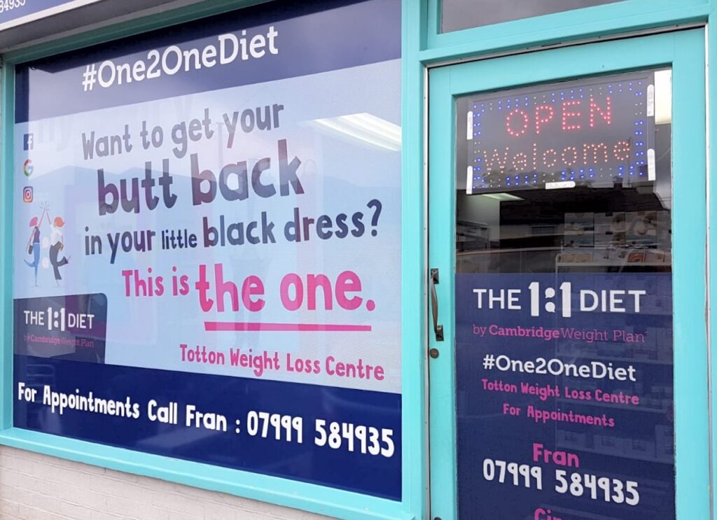 Design & Print Window Signs Chandlers Ford
